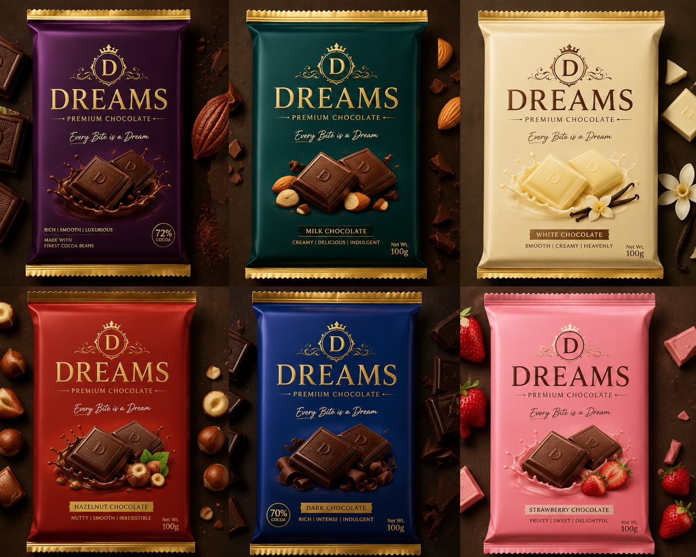 Dreams chocolate poster